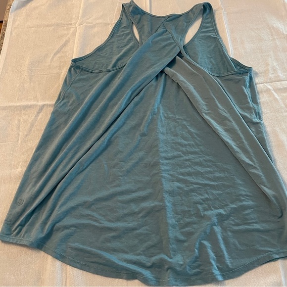 Lululemon Love Tank Pleasted Aquatic Green size 8 - Picture 10 of 13